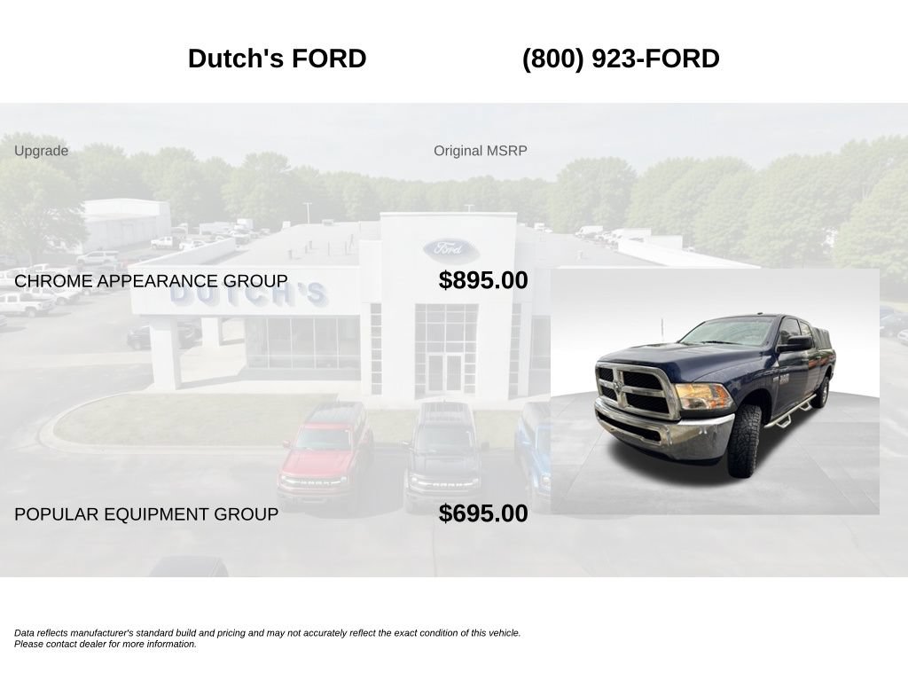 Used 2015 RAM 2500 Tradesman w/ Chrome Appearance Group AWD/4WD image 5