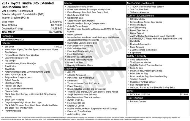 Used 2017 Toyota Tundra SR5 image 5