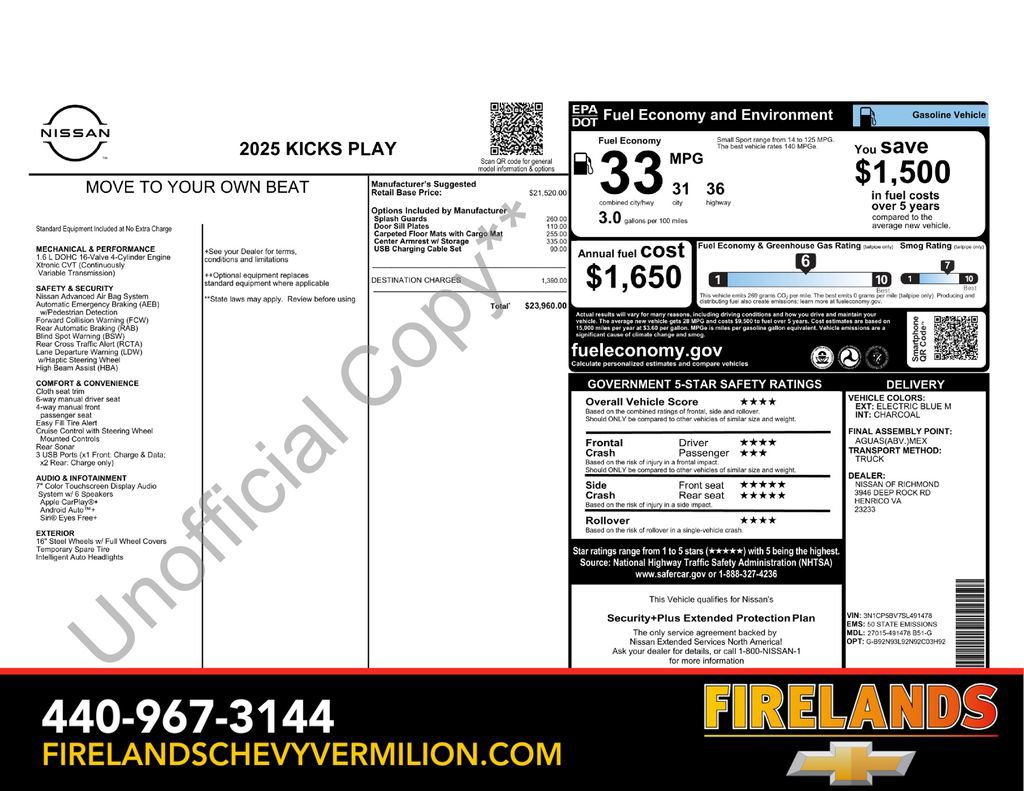 Used 2025 Nissan Kicks Play S video 2