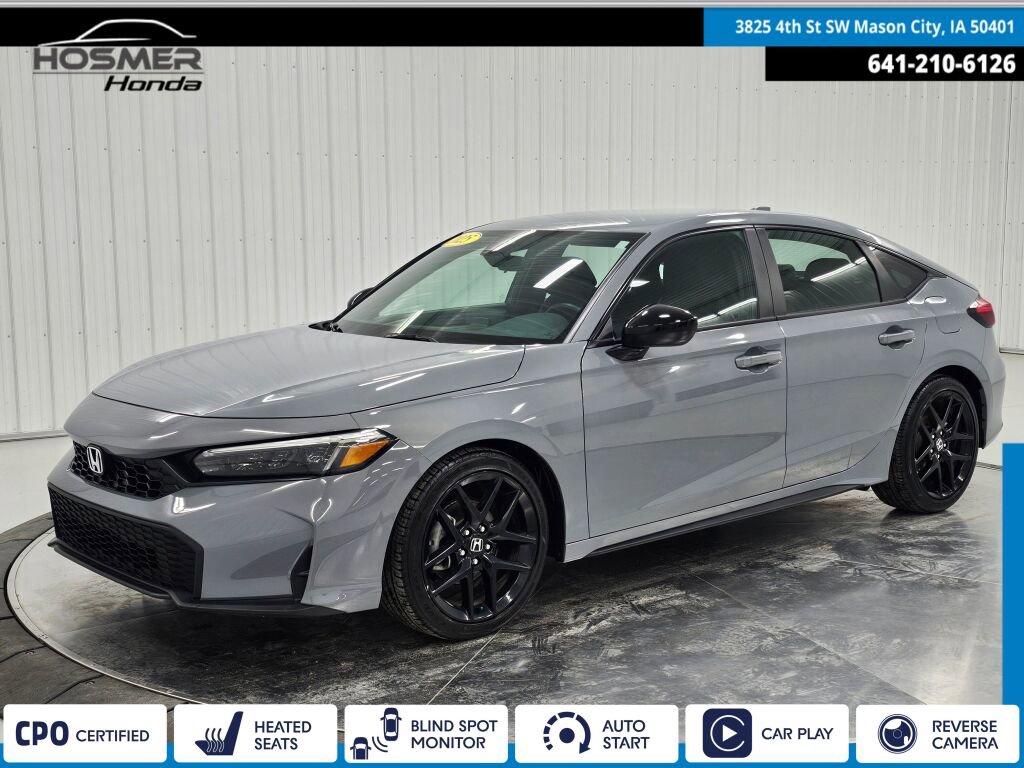 Certified 2025 Honda Civic Sport