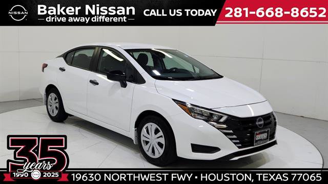 Certified 2025 Nissan Versa S w/ Trunk Package FWD image 1