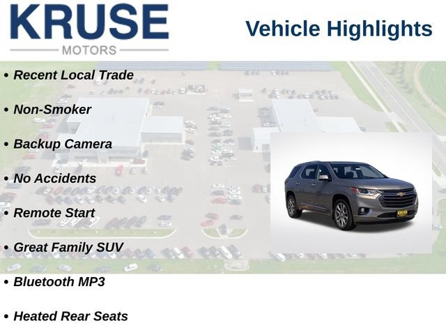 Used 2019 Chevrolet Traverse Premier w/ LPO, Floor Liner Package AWD/4WD image 18