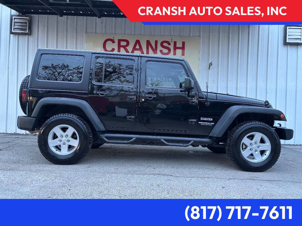Used 2017 Jeep Wrangler Unlimited Sport w/ Quick Order Package 24S