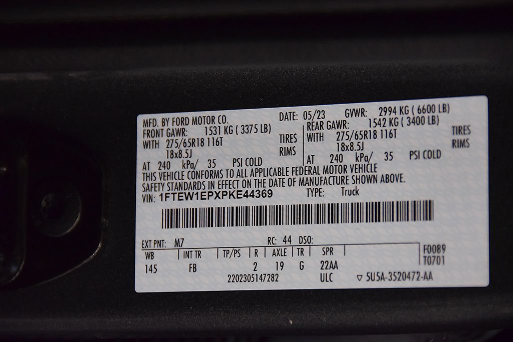 Used 2023 Ford F150 XLT w/ Equipment Group 302A High AWD/4WD image 16