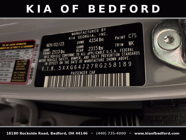 Certified 2024 Kia K5 GT-Line w/ GT-Line Premium Package FWD image 13