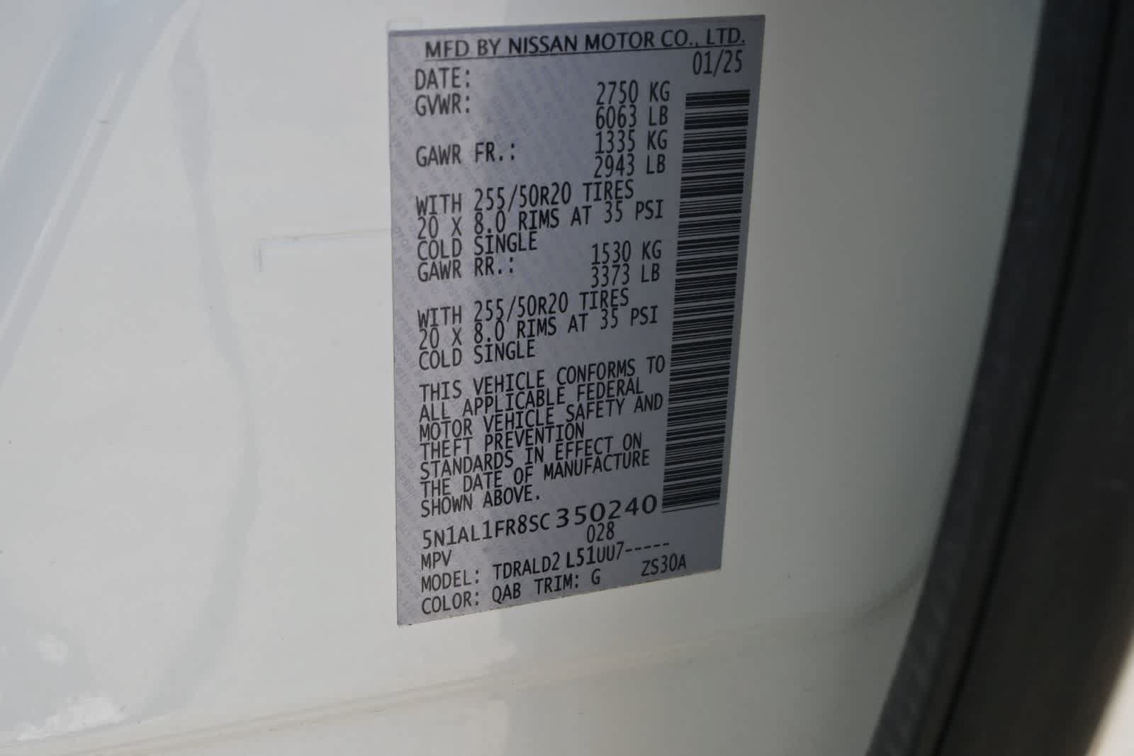 Certified 2025 INFINITI QX60 Luxe FWD image 25