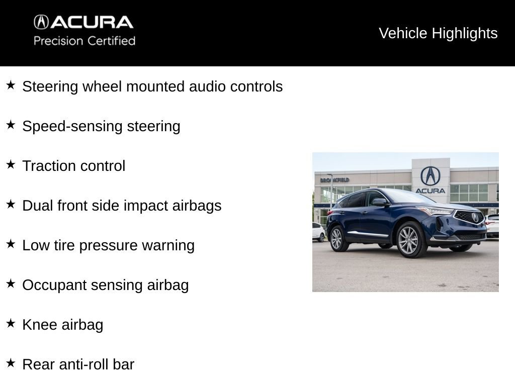 Certified 2023 Acura RDX AWD w/ Technology Package image 9