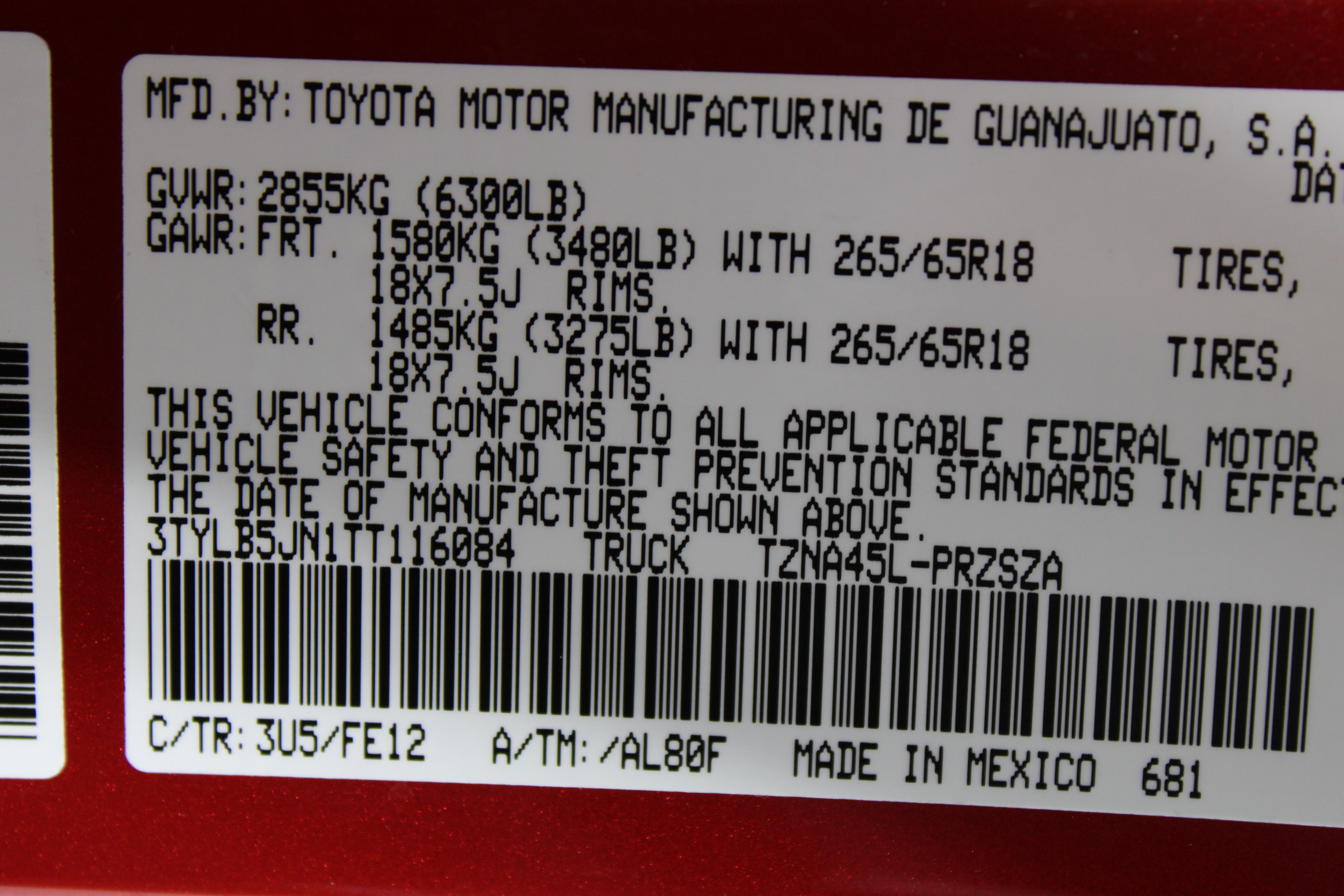 Certified 2026 Toyota Tacoma TRD Sport AWD/4WD image 40