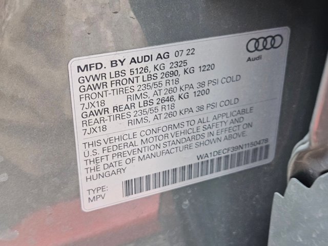 Used 2022 Audi Q3 2.0T Premium image 23