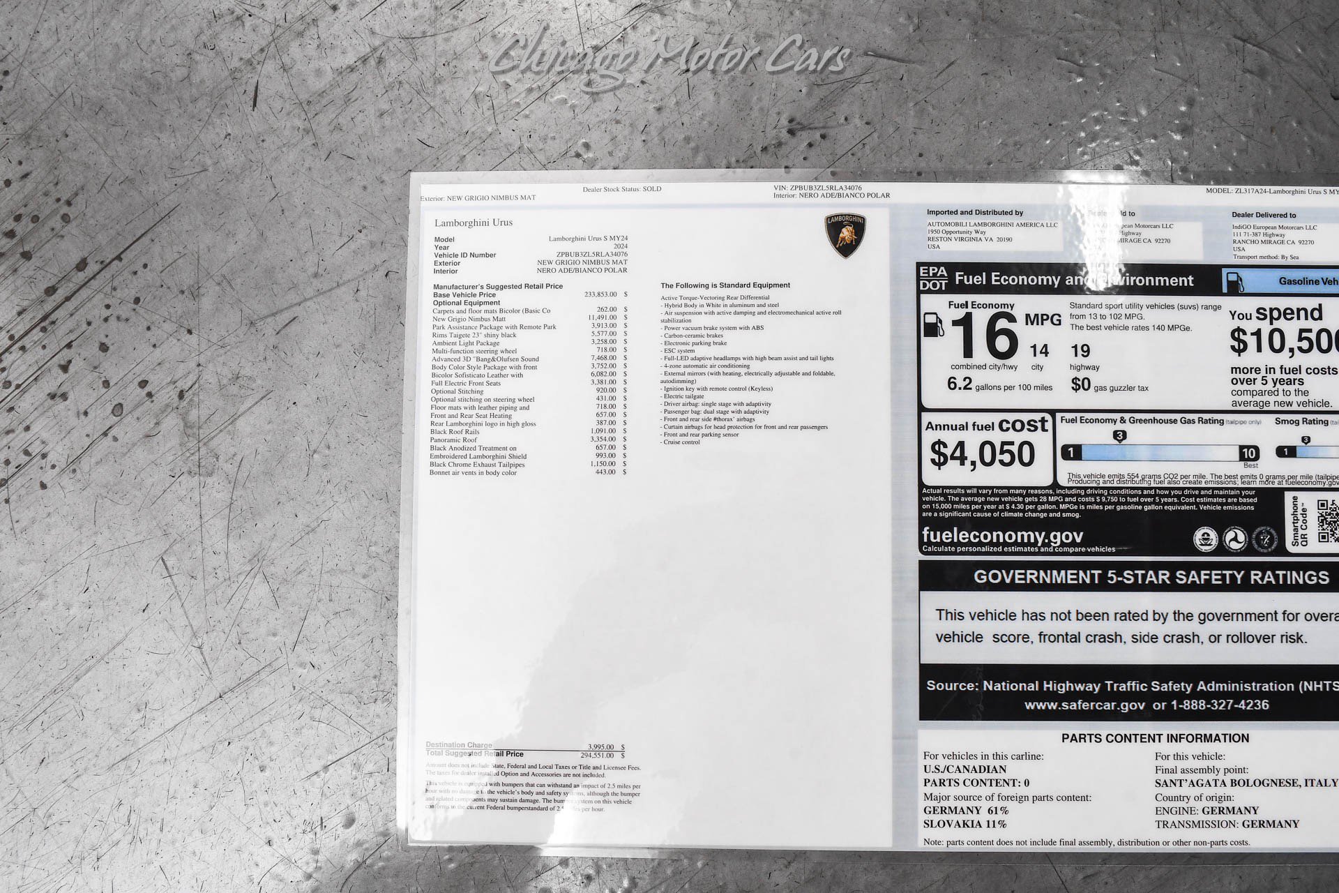 Used 2024 Lamborghini Urus S AWD/4WD image 64