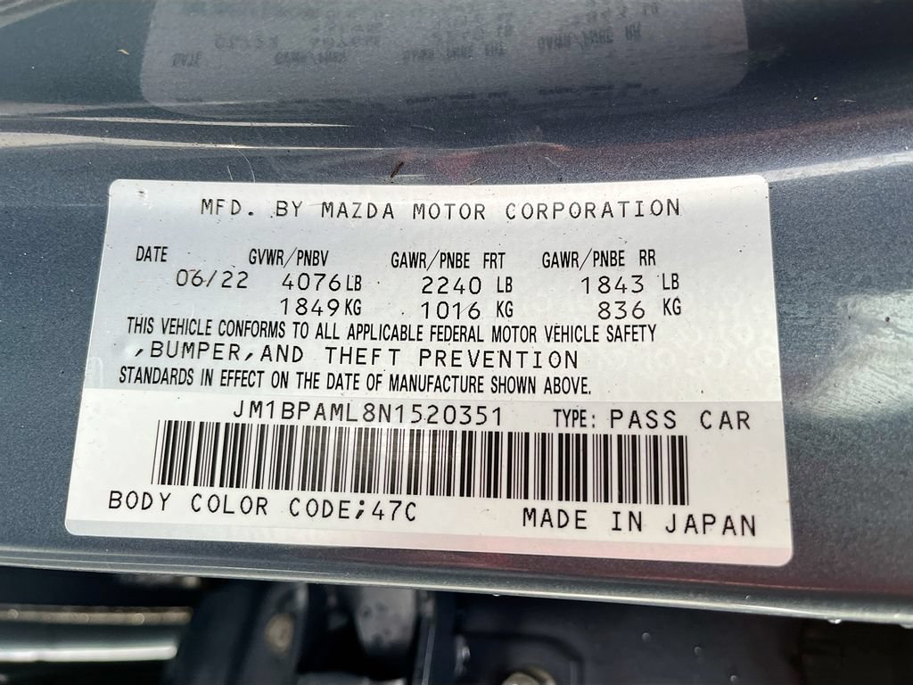 Used 2022 MAZDA MAZDA3 s FWD image 31