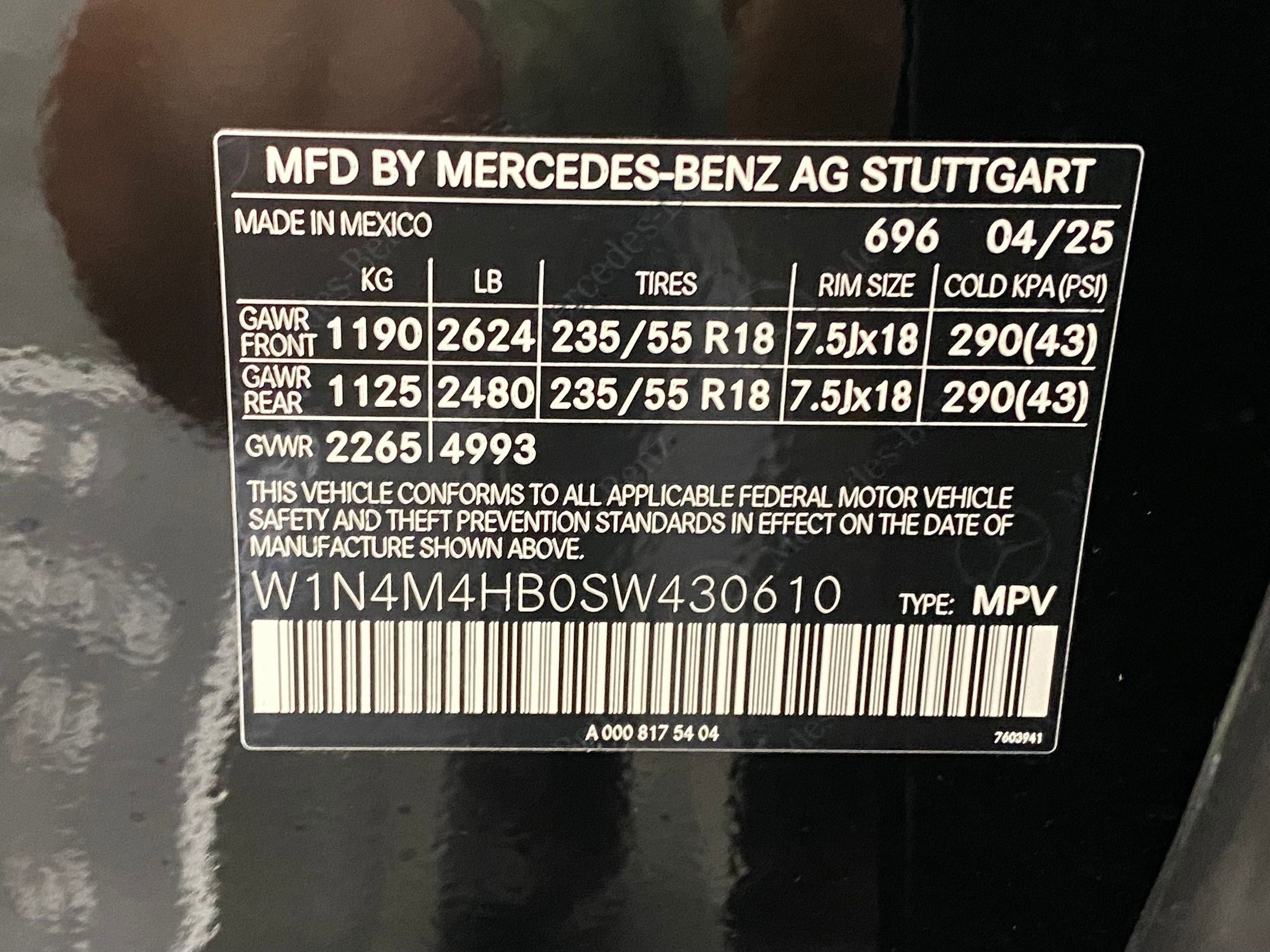 New 2025 Mercedes-Benz GLB 250 4MATIC image 20