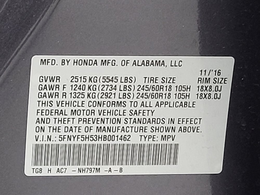 Used 2017 Honda Pilot EX-L image 33