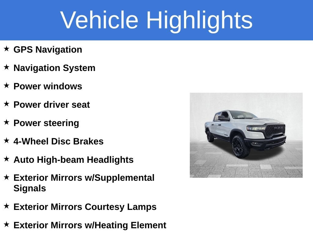 Used 2025 RAM 1500 Rebel w/ Rebel Level 1 Equipment Group AWD/4WD image 4
