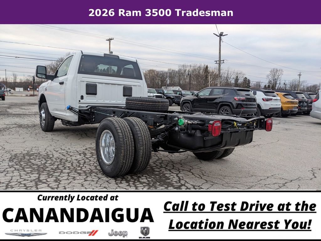 New 2026 RAM 3500 Tradesman w/ Chrome Appearance Group A AWD/4WD image 11