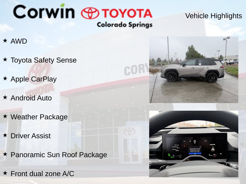 Used 2026 Toyota RAV4 XSE w/ Panoramic Sun Roof Package AWD/4WD image 15