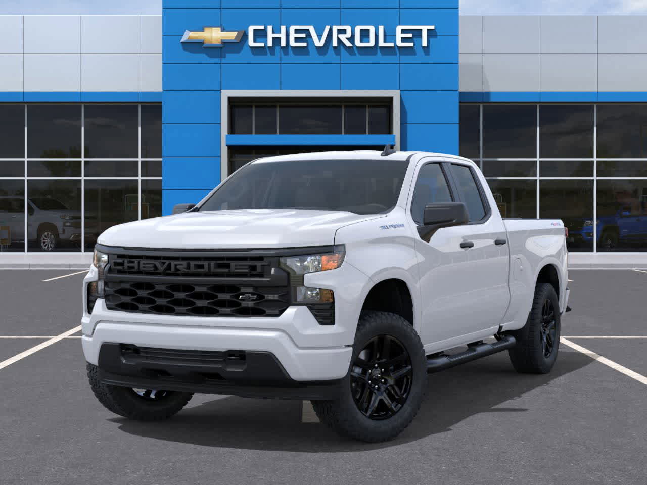 New 2026 Chevrolet Silverado 1500 Custom w/ Turbomax Blackout Package image 6