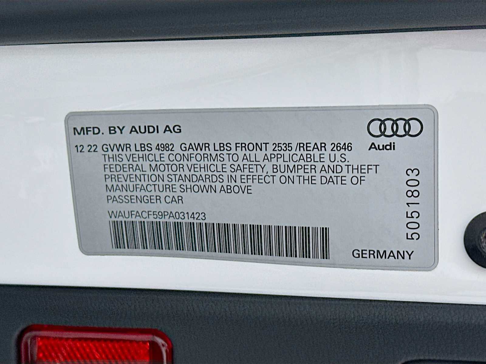 Certified 2023 Audi A5 2.0T Premium Plus w/ Premium Plus AWD/4WD image 31