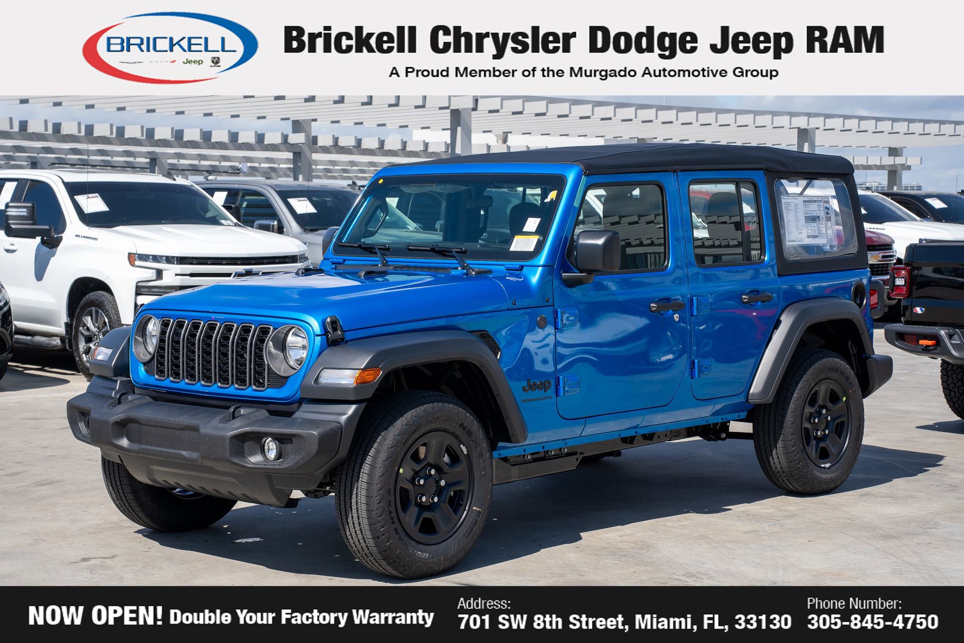 New 2026 Jeep Wrangler Sport image 1