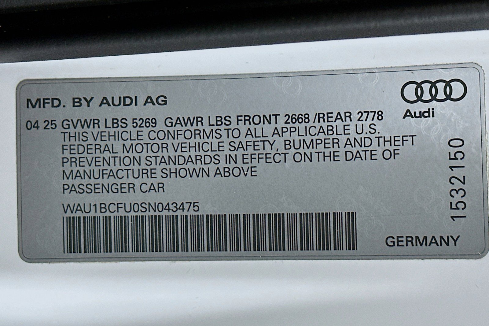 Used 2025 Audi A5 2.0T Premium w/ Convenience Package image 24