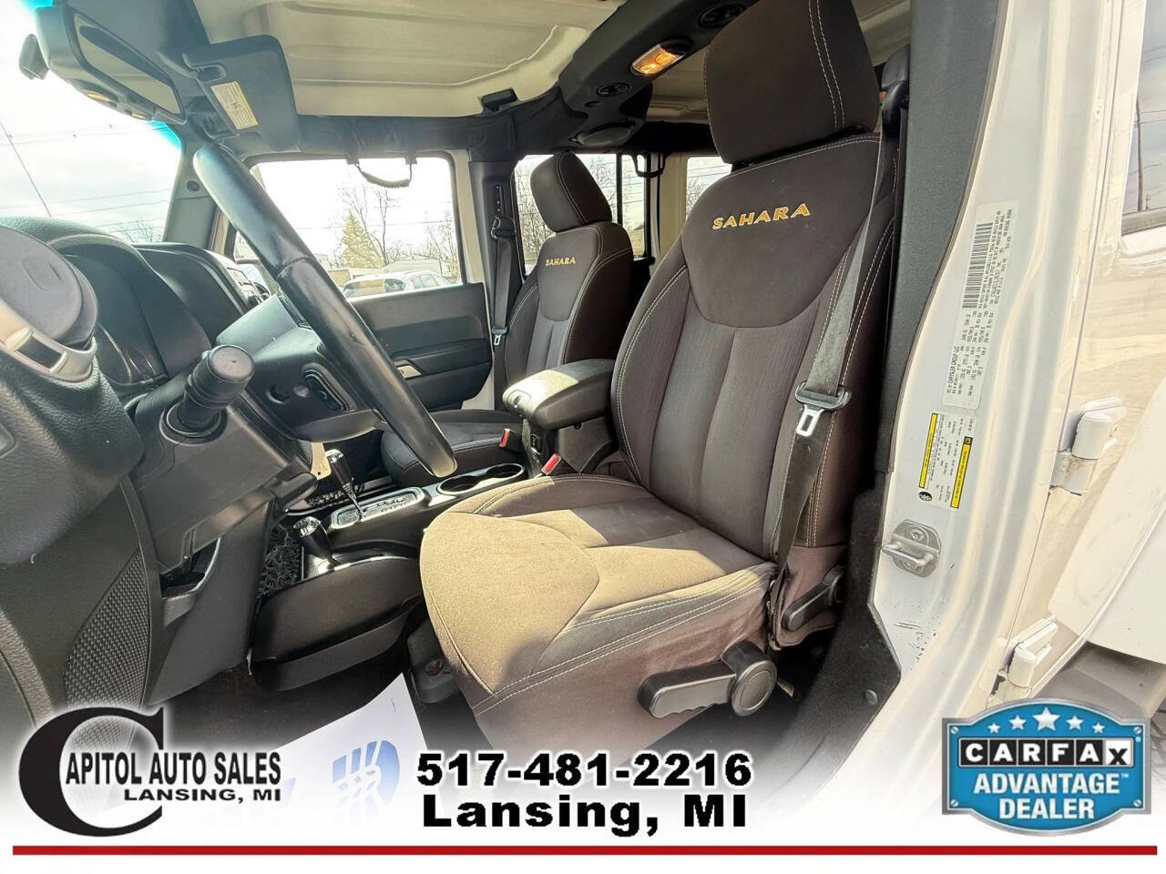 Used 2014 Jeep Wrangler Unlimited Sahara w/ Dual Top Group image 13