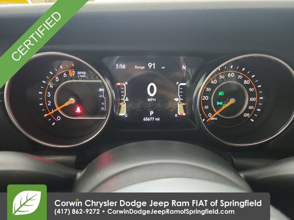Certified 2020 Jeep Gladiator Overland AWD/4WD image 23