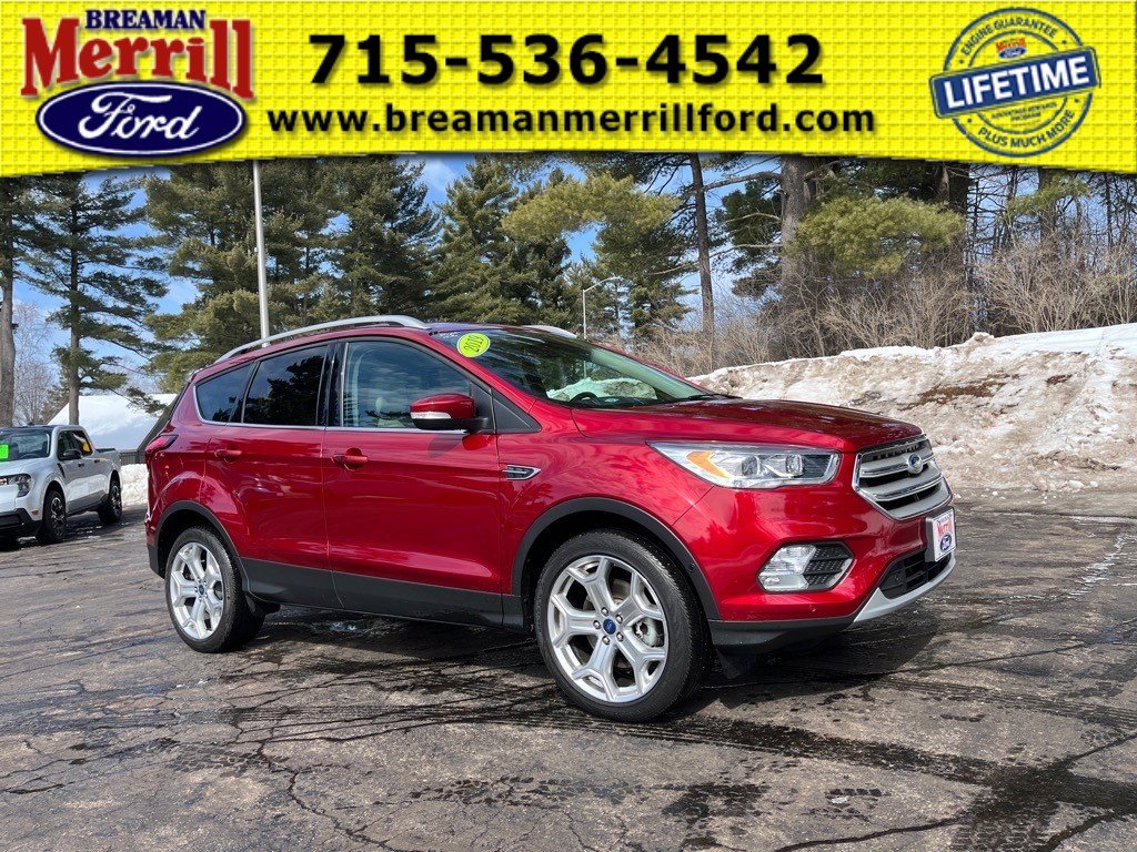 Used 2019 Ford Escape Titanium w/ U9j03 - Titanium Tow Package