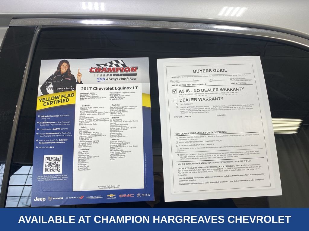 Certified 2017 Chevrolet Equinox LT w/ Convenience Package AWD/4WD image 44