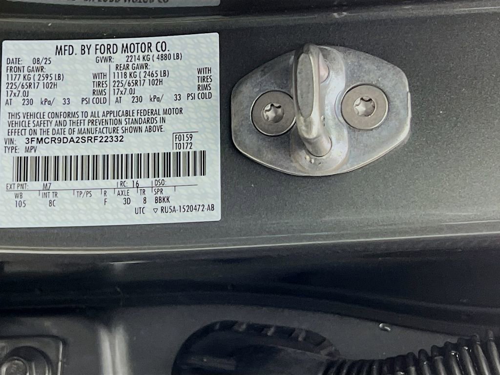 Used 2025 Ford Bronco Sport Badlands w/ Badlands Tech Package image 38