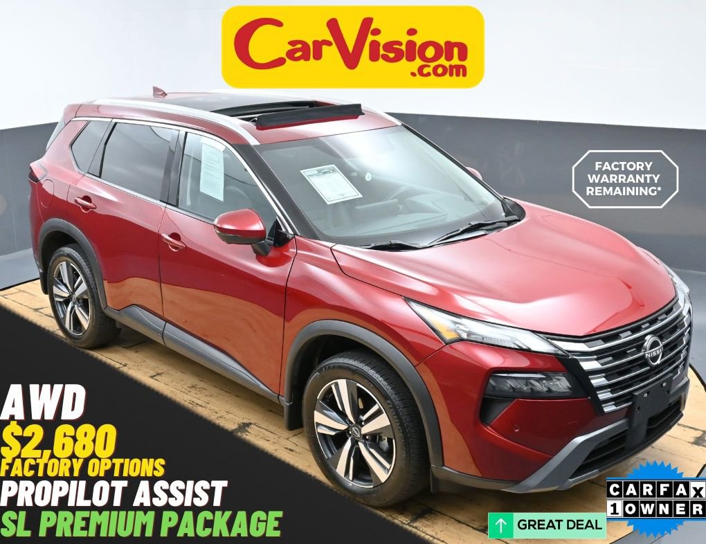 Used 2024 Nissan Rogue SL w/ SL Premium Package AWD/4WD image 1