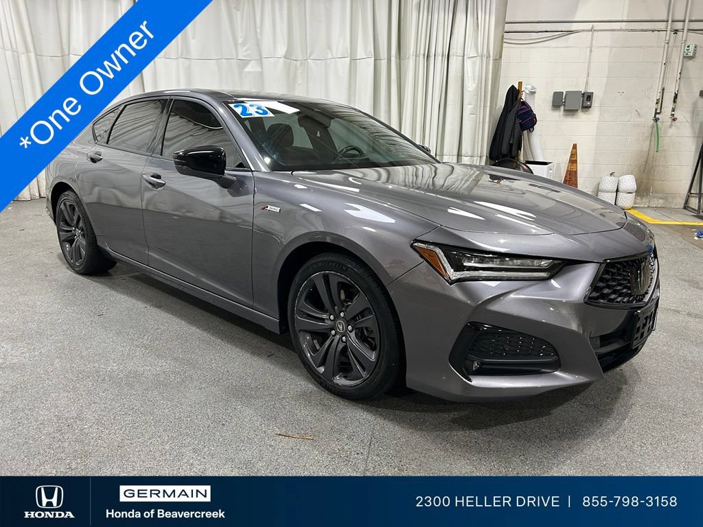 Used 2023 Acura TLX SH-AWD w/ A-SPEC Pkg image 1
