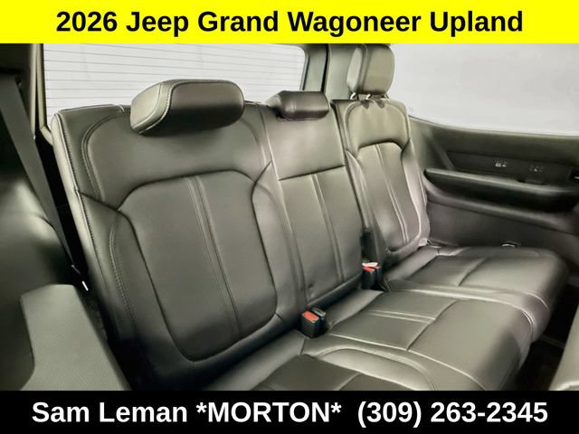 New 2026 Jeep Grand Wagoneer 4WD w/ Quick Order Packge 29V Upland image 29