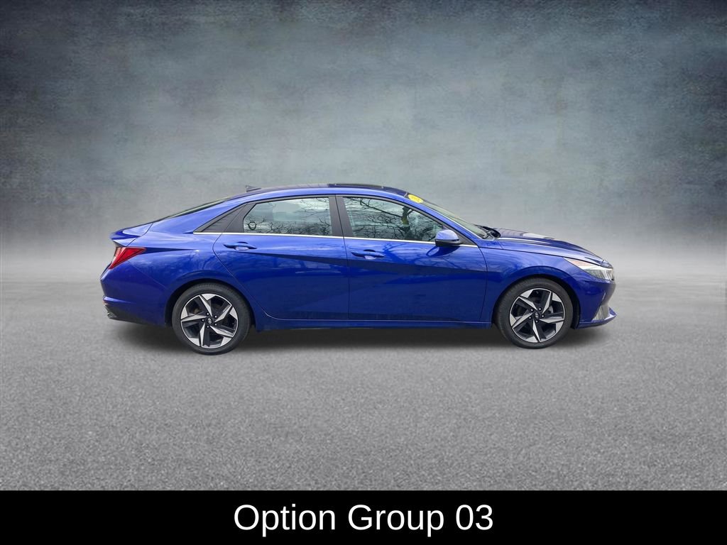 Used 2021 Hyundai Elantra SEL w/ Convenience + Premium Package FWD image 8