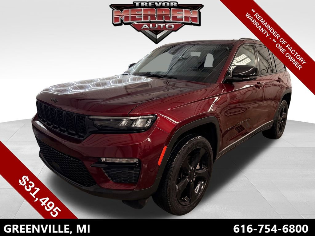 Used 2023 Jeep Grand Cherokee Limited w/ Black Appearance Package