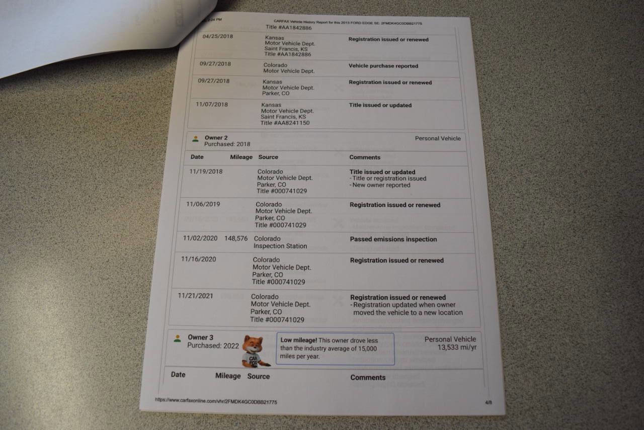 Used 2013 Ford Edge SE image 59