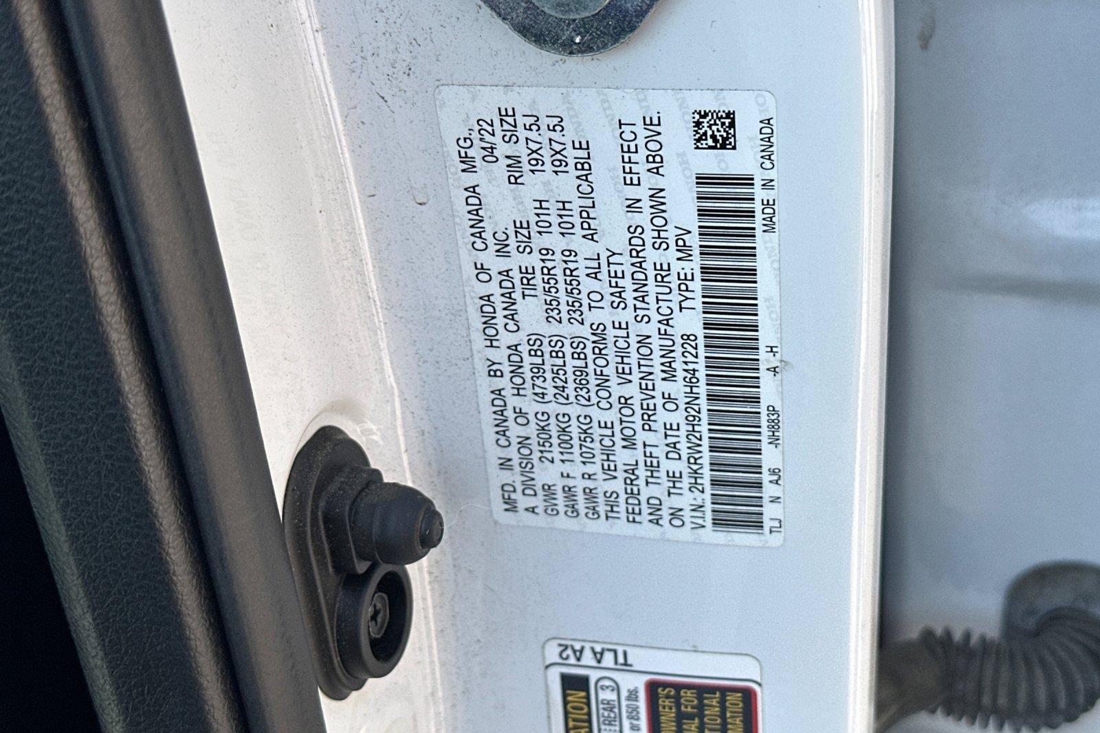 Used 2022 Honda CR-V Touring image 30