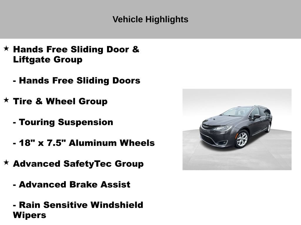 Used 2017 Chrysler Pacifica Touring-L Plus w/ Advanced Safetytec Group FWD image 27