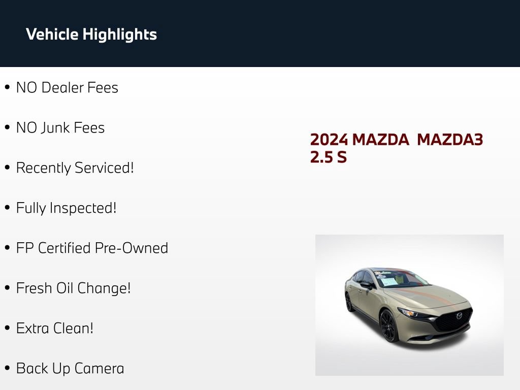Used 2024 MAZDA MAZDA3 s AWD/4WD image 58