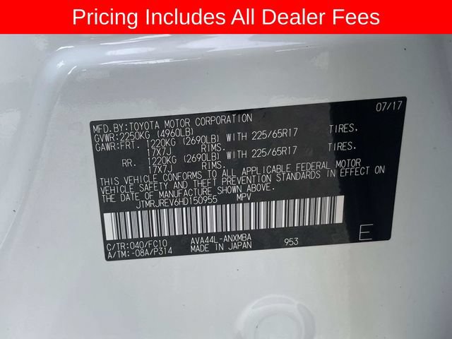 Used 2017 Toyota RAV4 XLE w/ Convenience Package AWD/4WD image 36
