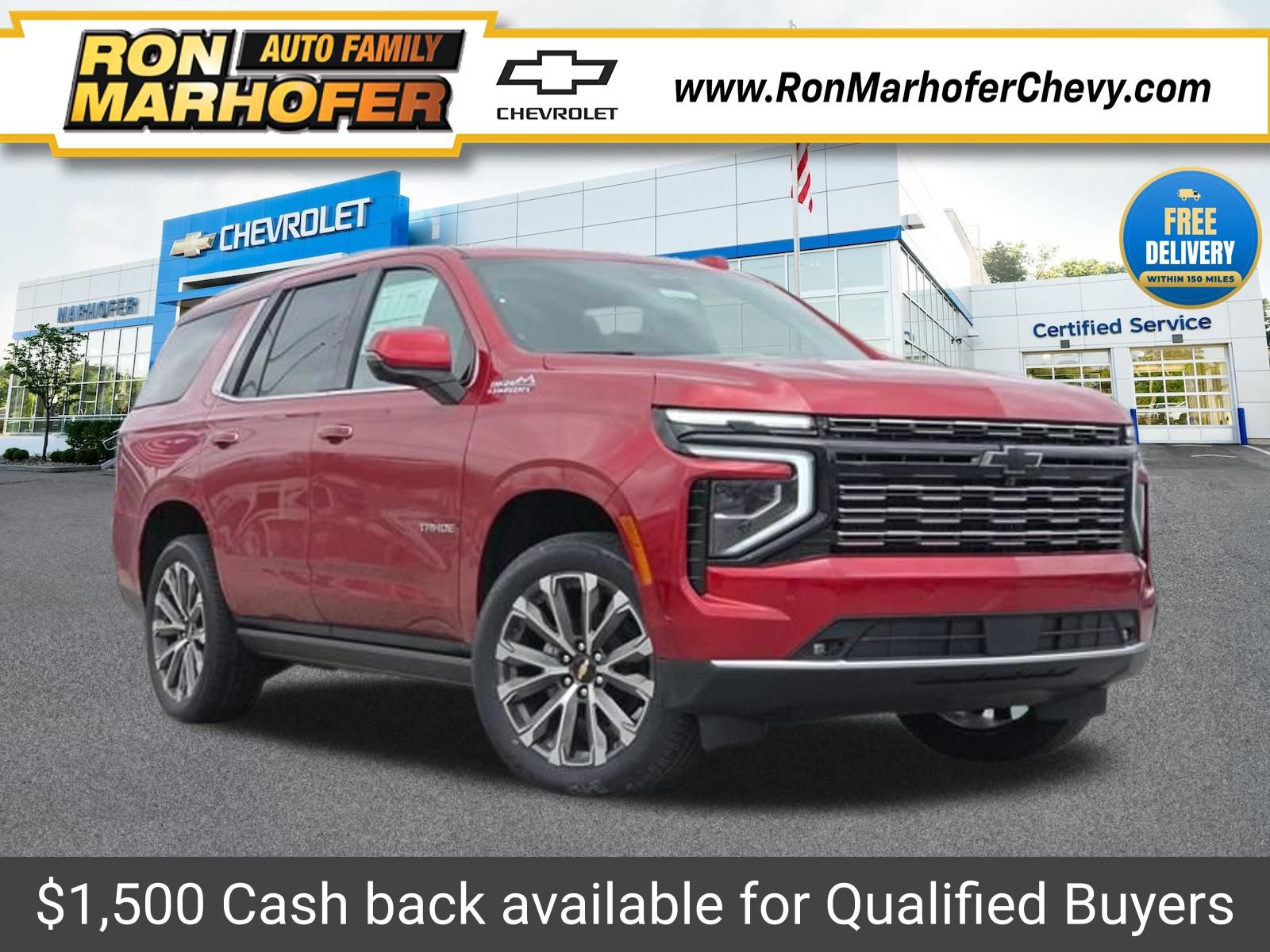New 2026 Chevrolet Tahoe High Country AWD/4WD 360° Tour