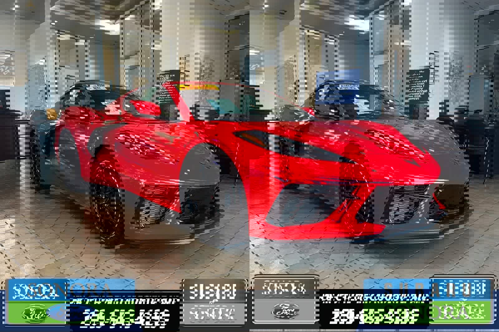 Used 2024 Chevrolet Corvette Stingray Preferred Cpe w/ Body-Color Dual Roof Package