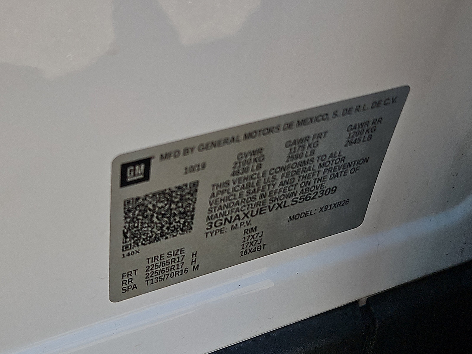 Used 2020 Chevrolet Equinox LT AWD/4WD image 14