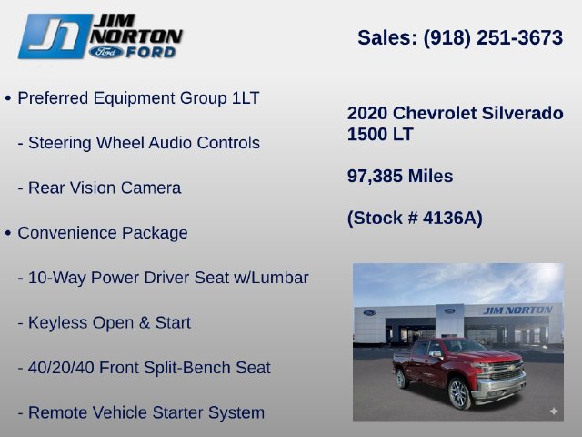 Used 2020 Chevrolet Silverado 1500 LT w/ All-Star Edition RWD image 39