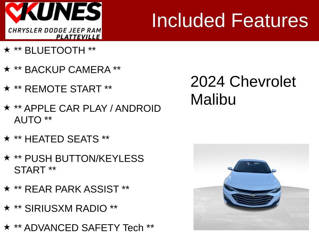 Used 2024 Chevrolet Malibu LT video 2