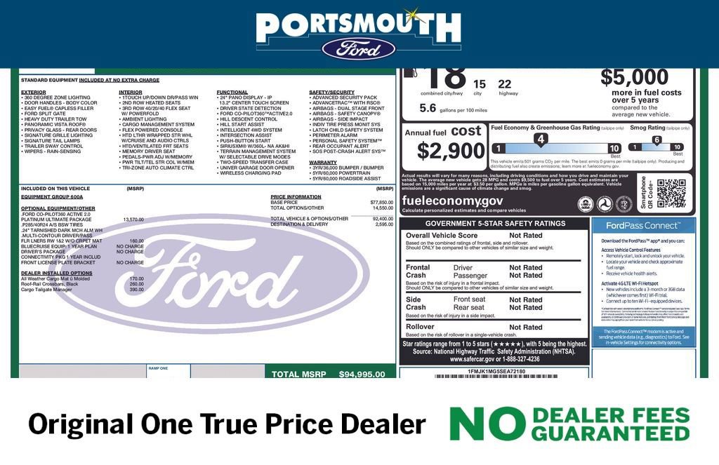 New 2025 Ford Expedition Max Platinum w/ Platinum Ultimate Package image 16