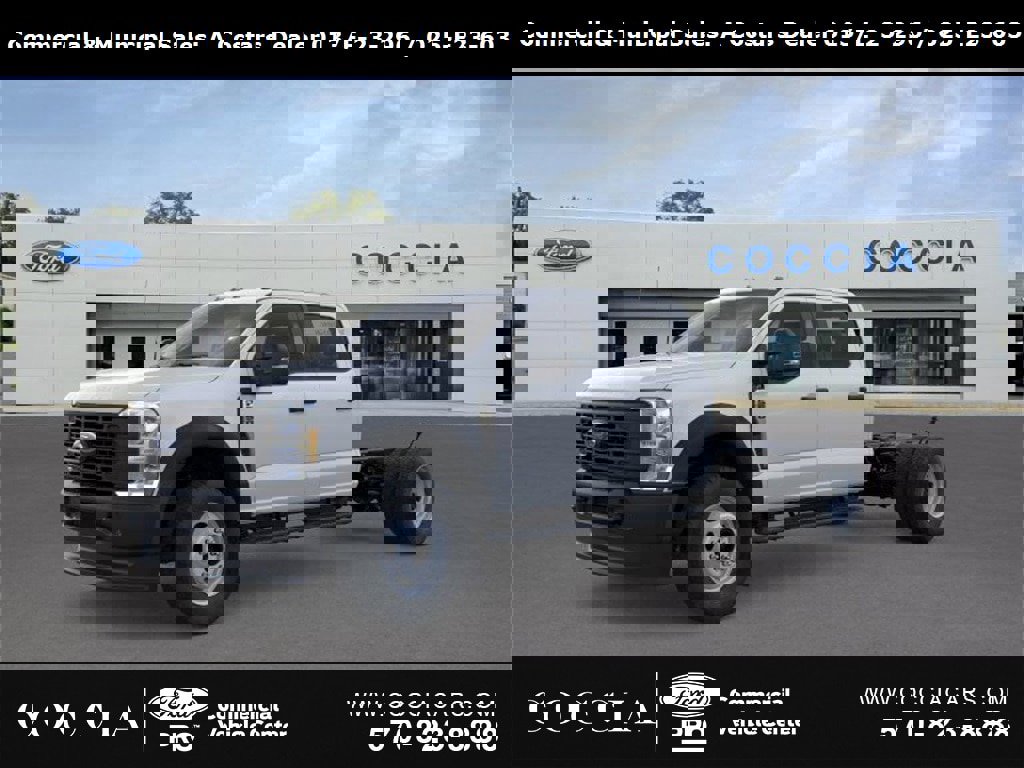 New 2025 Ford F550 4x4 Crew Cab Super Duty w/ Snow Plow Prep Package
