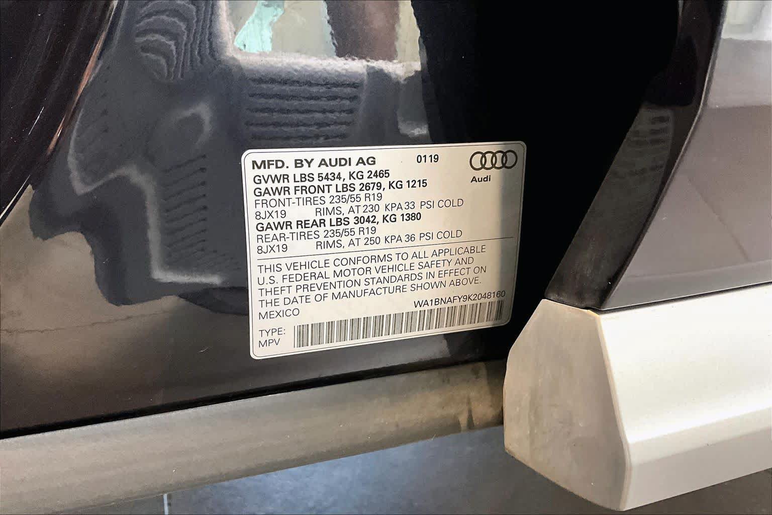 Used 2019 Audi Q5 2.0T Premium Plus w/ Premium Plus Package AWD/4WD image 34