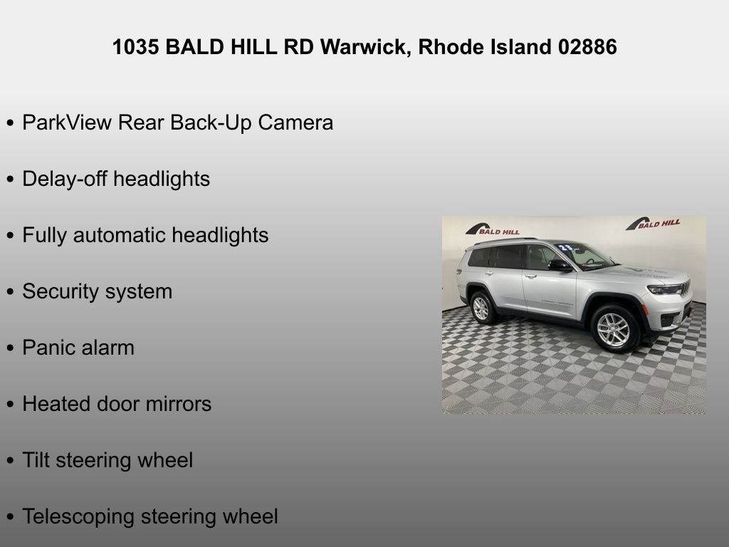 Certified 2023 Jeep Grand Cherokee L Laredo image 12