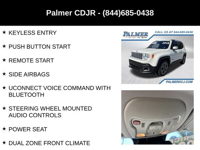 Used 2016 Jeep Renegade Limited FWD image 12