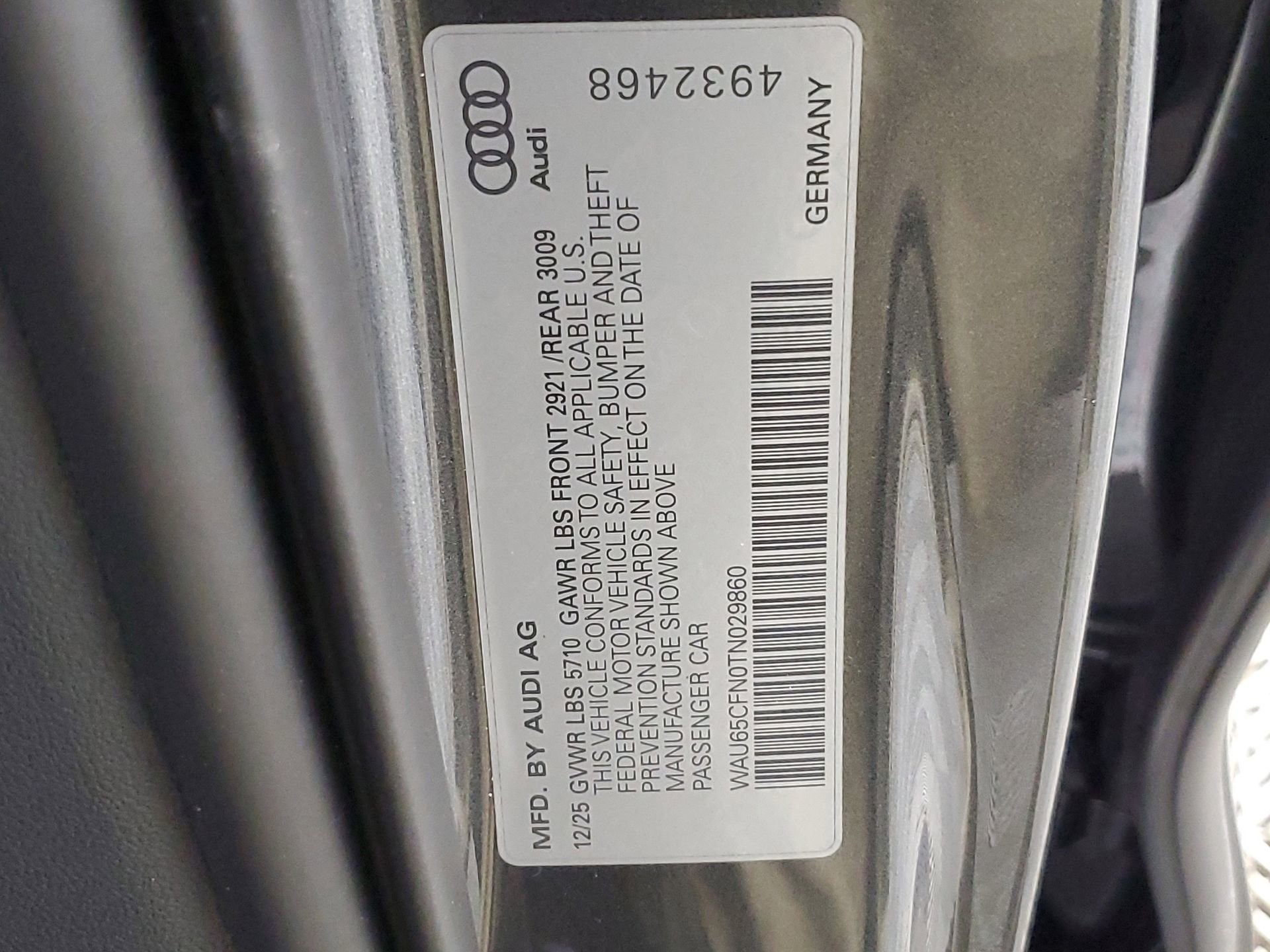 New 2026 Audi A6 Prestige image 50